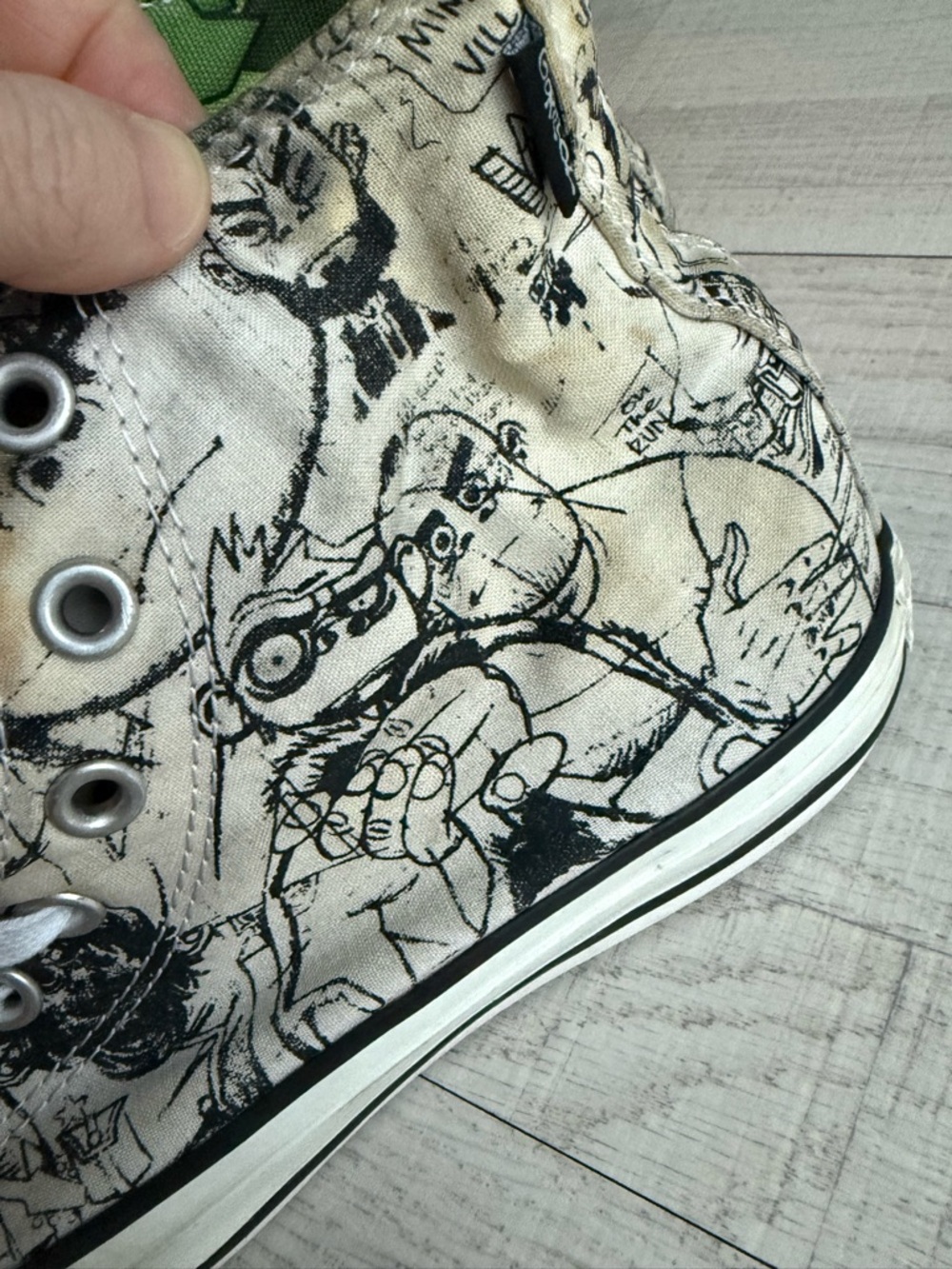 Converse x Gorillaz Sneakers Limited Edition Chuck Taylor All Star Shoes Rare 38 - Picture 6 of 12